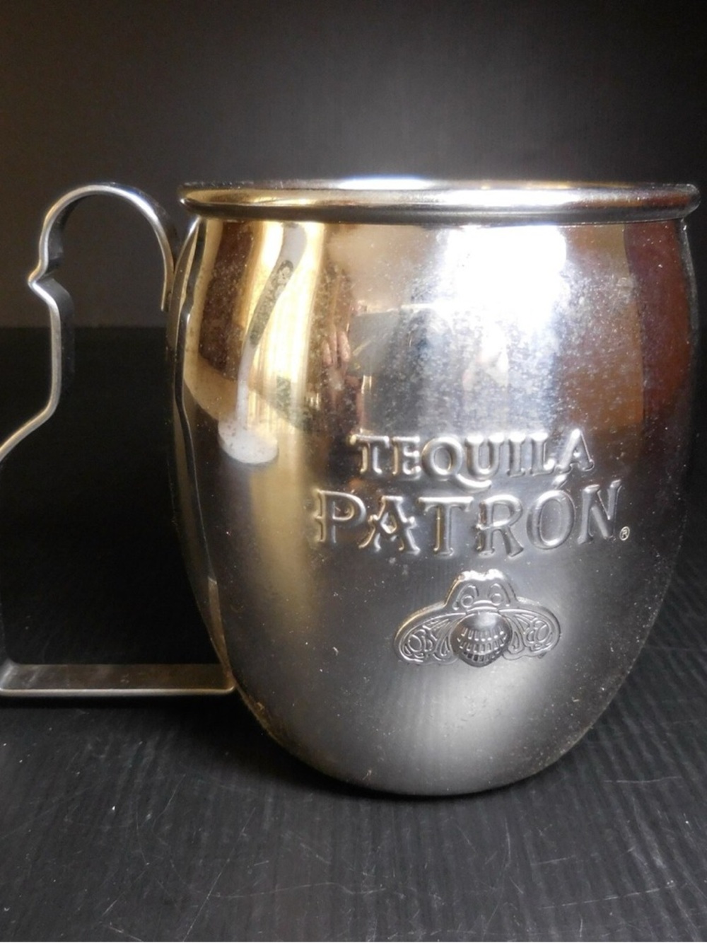 Tequila Patrón Silver Moscow Mule Mug - Silver
